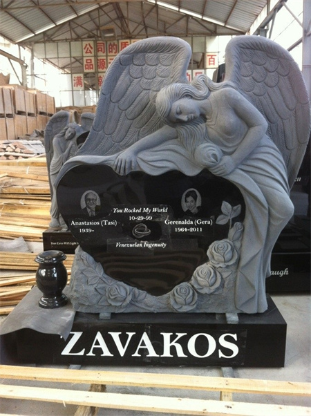 Wholesale Black Granite Memorials from Fujian Factory