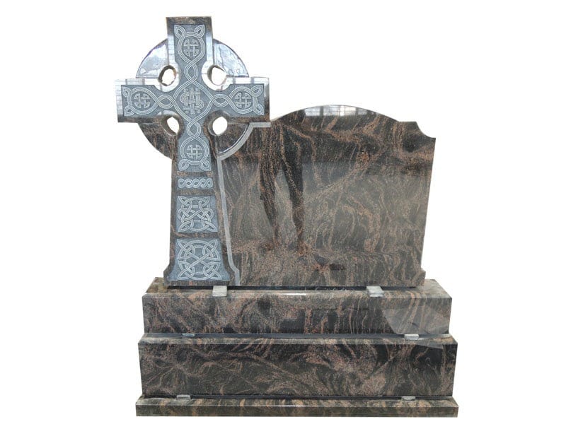 Popular Aurora Granite Celtic Cross Gravestone For Ireland