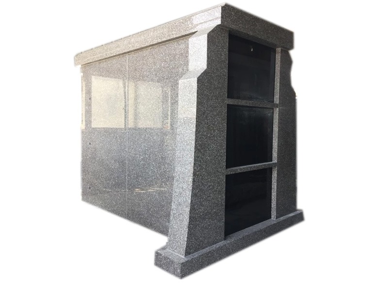 High Quality Granite Family Mausoleum With Three Crypts