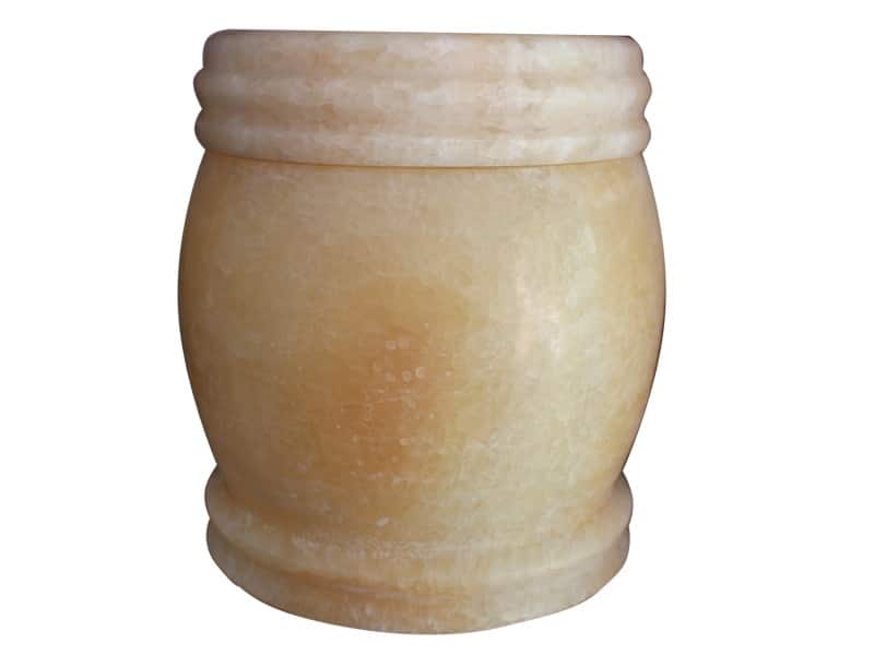 Beautiful Cremation Urns With Handmade Yellow Marble