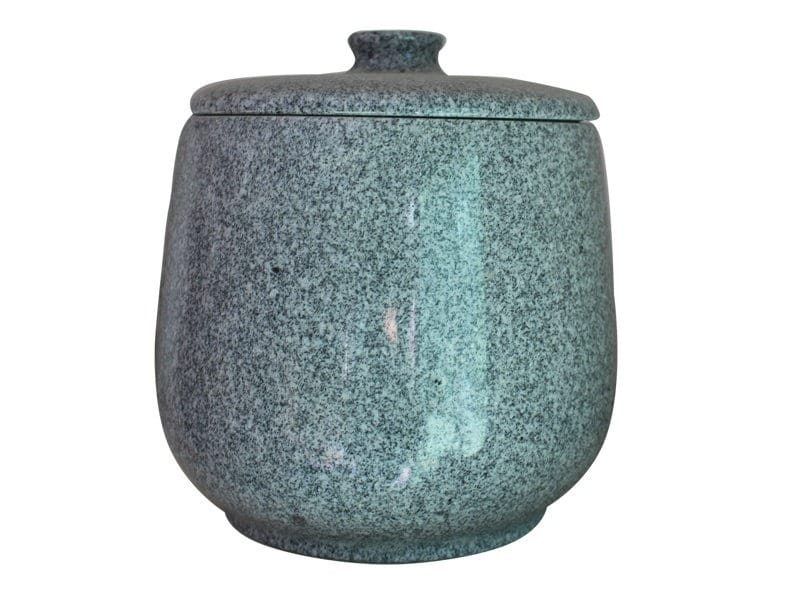 Simple Grey Granite Cremation Urn Box For Funeral