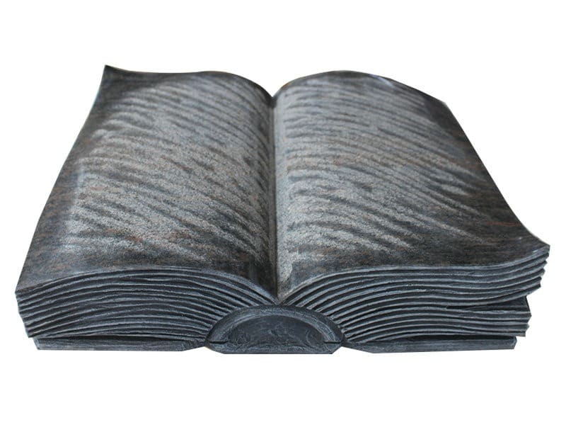 Open Bible Verses For Headstones With Detailed Pages Design