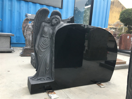 Wholesale Granite Tombstones with Laser Portrait Engraving Wholesale Granite Tombstones with Laser Portrait Engraving